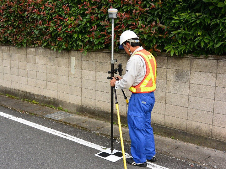 標定点設置・観測イメージ